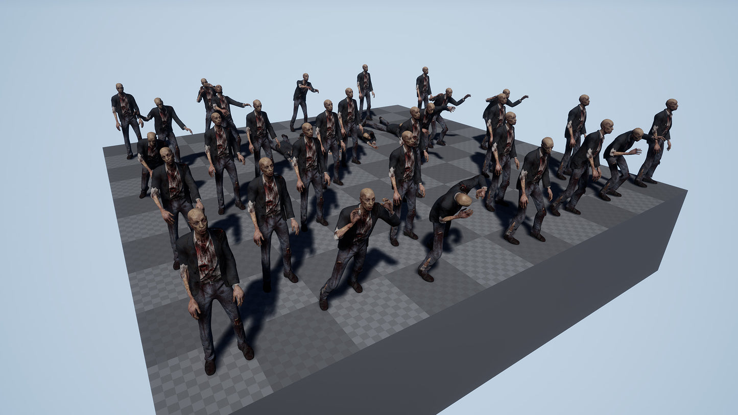 Zombie Collection - Business Male