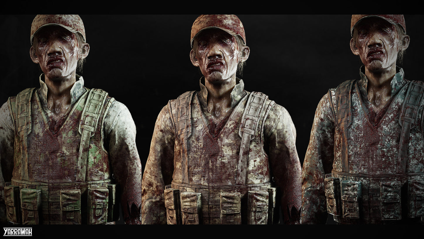 Zombie Collection - Army Male