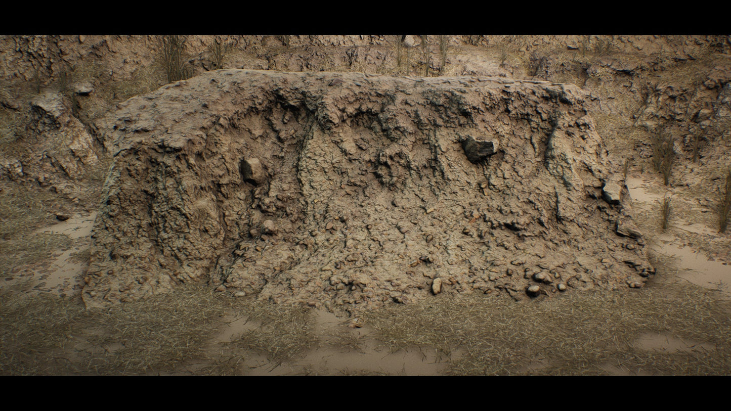 Desert Embankments - Photoscan Vol 4.