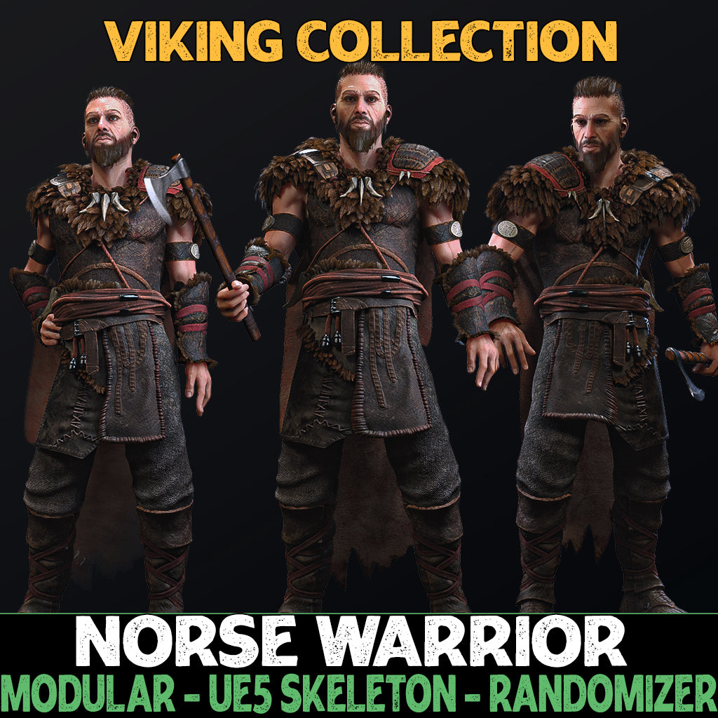 Celtic Warrior in Characters - UE Marketplace