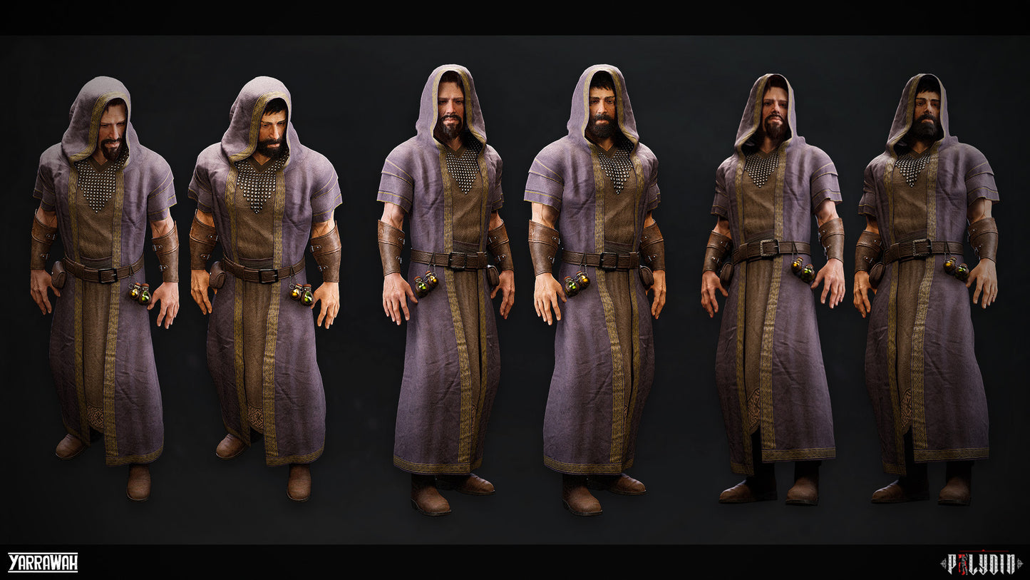 Modular Sorcerer - Male Humans - Fantasy Collection