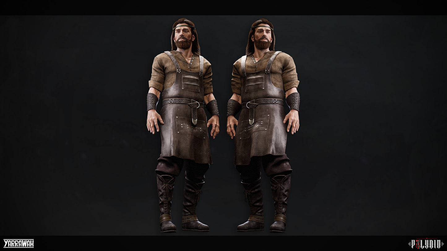 Modular Blacksmith - Male Humans - Fantasy Collection