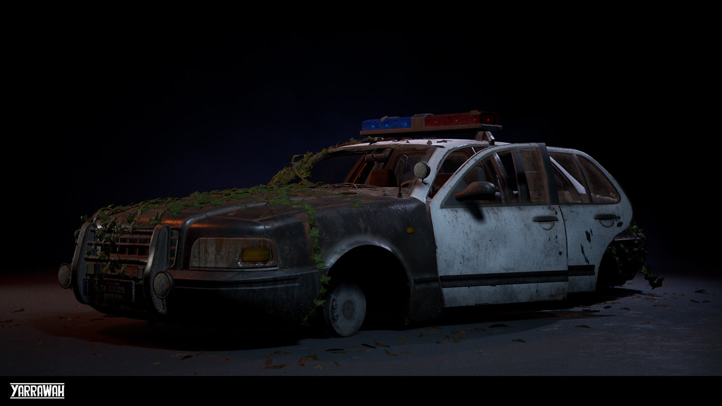 Vehicles - Police Car - Premium - Drivable and Interactable