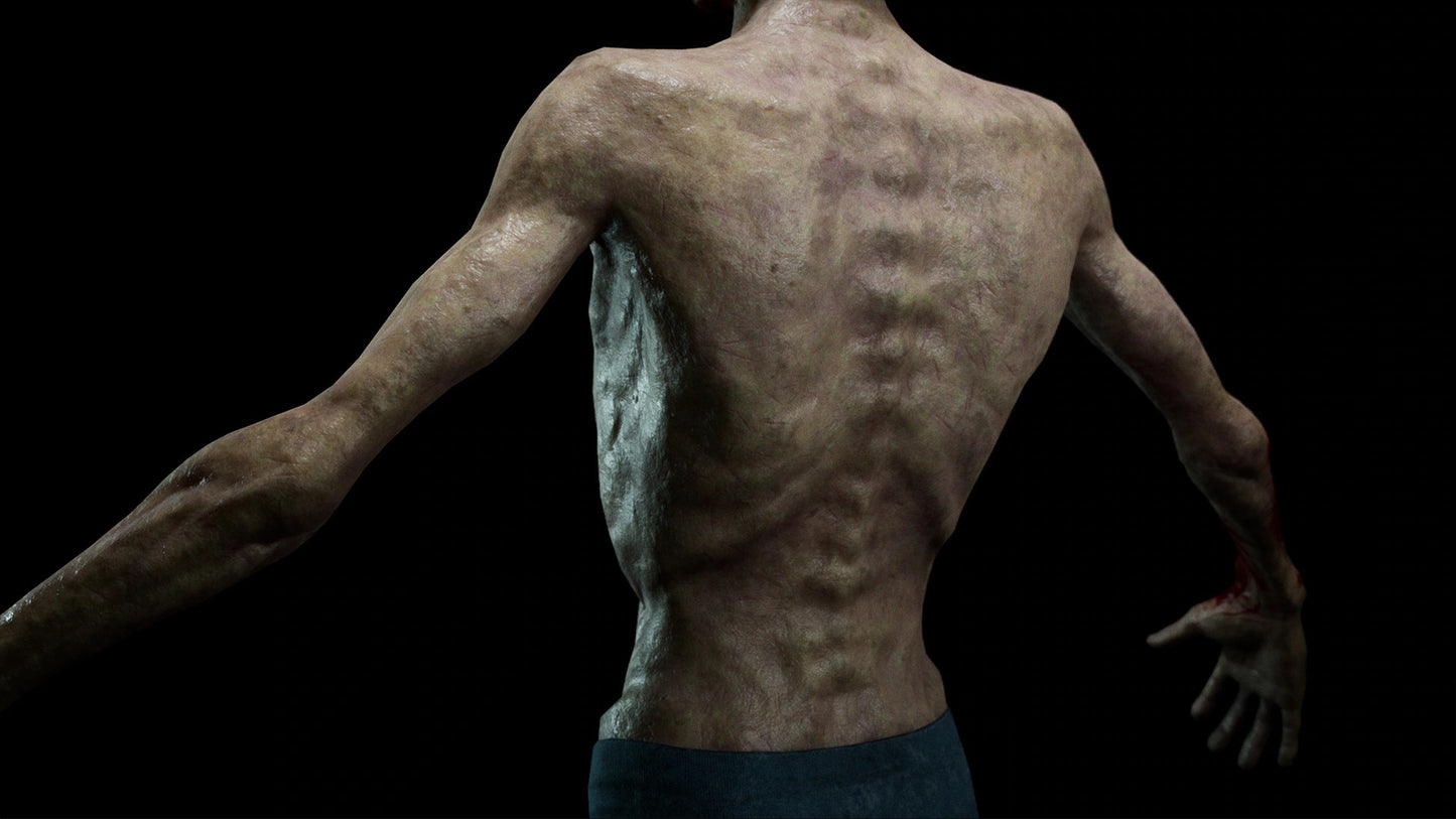 Zombie Collection - Starved Male/Female Twin-Pack