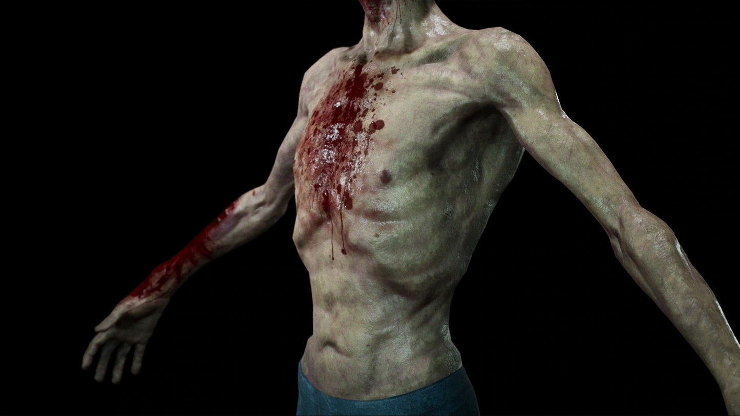 Zombie Collection - Starved Male/Female Twin-Pack