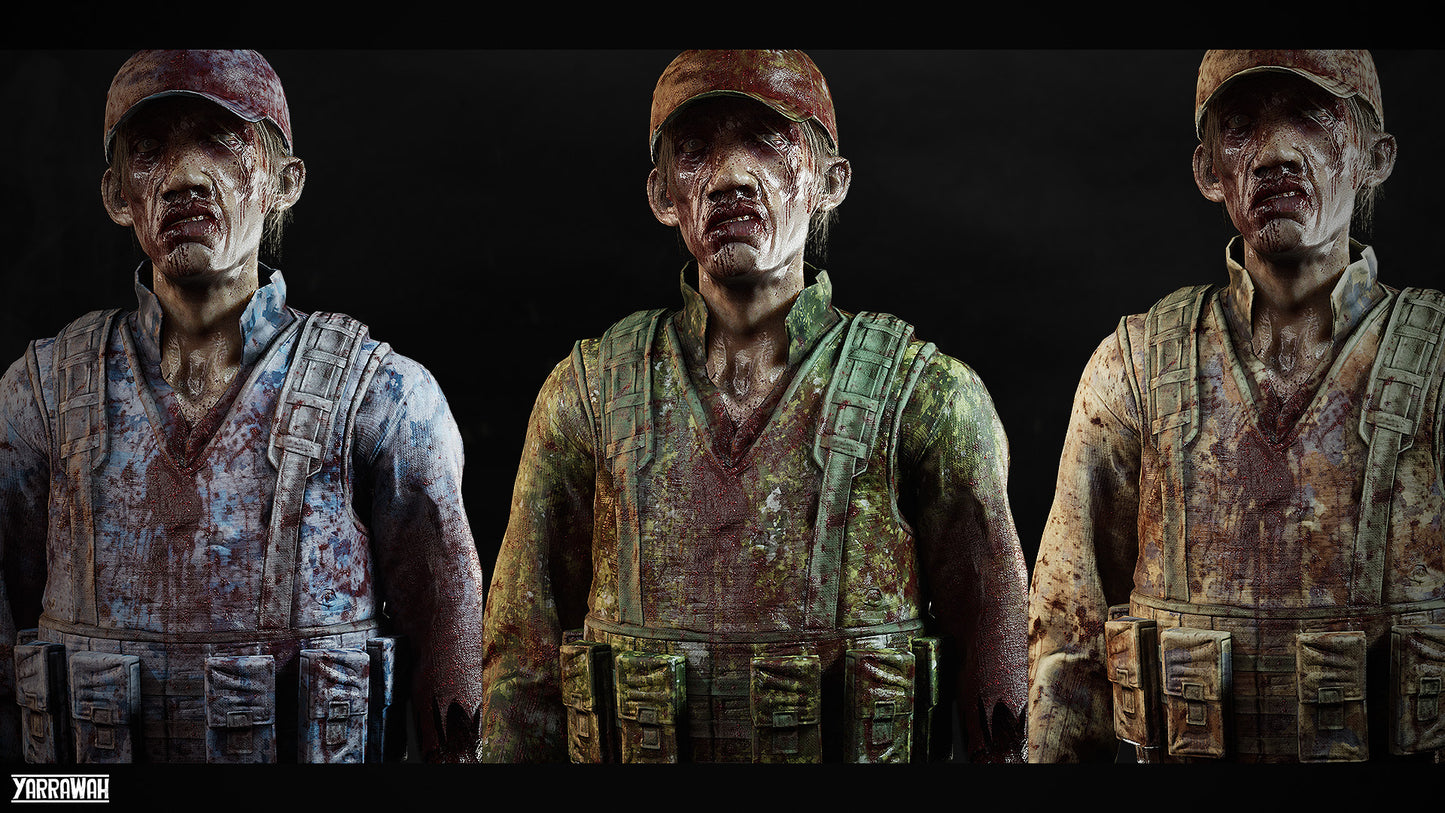 Zombie Collection - Army Male