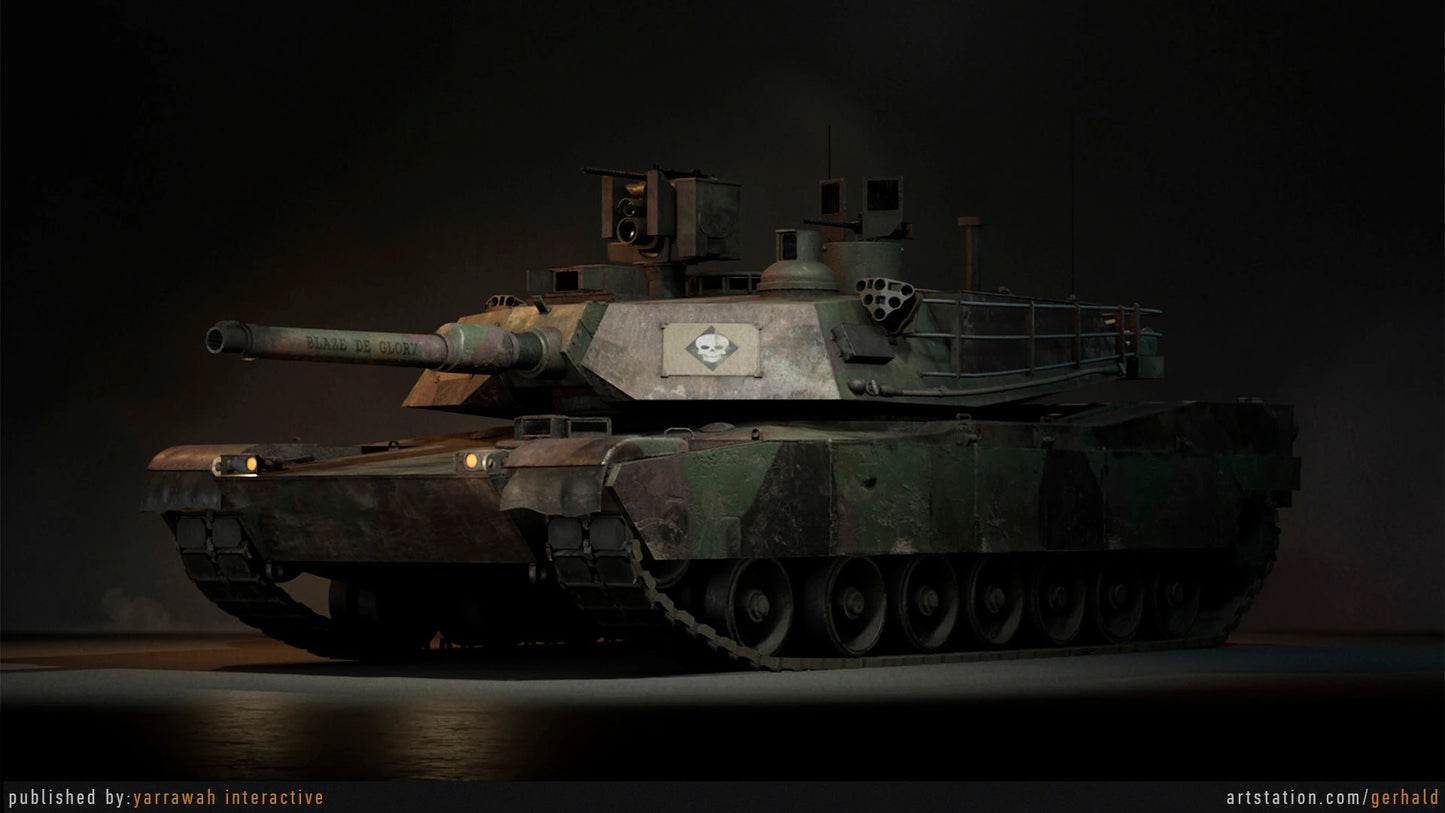 M1A2 Abrams - Advanced Tank Blueprint