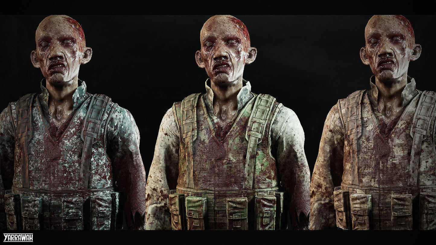 Zombie Collection - Army Male