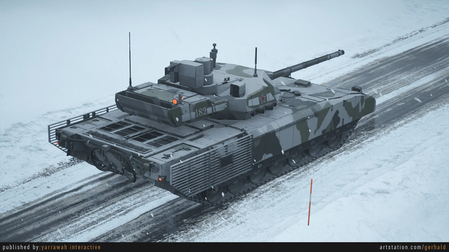 T-14 Armata - Advanced Tank Blueprint