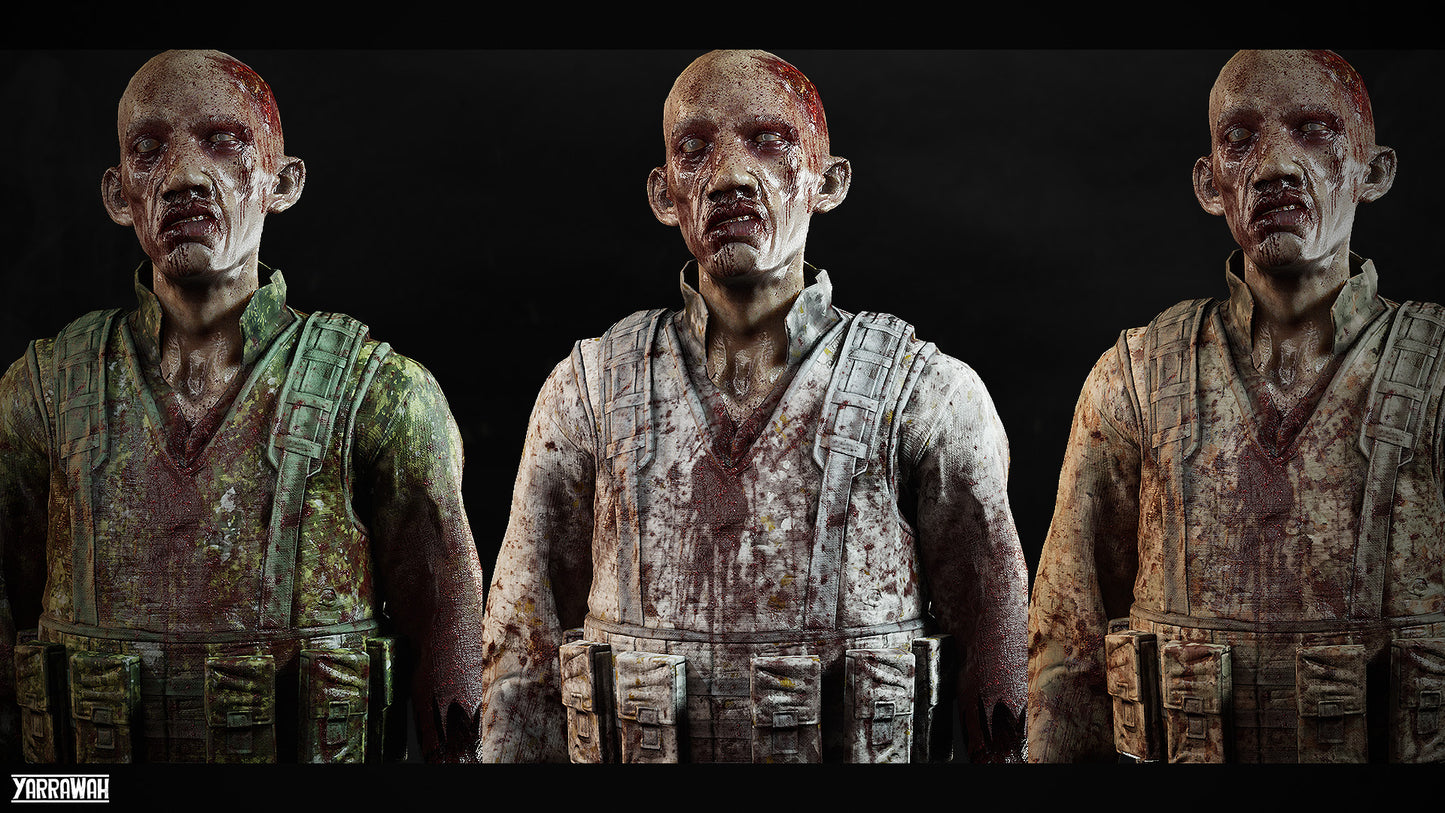 Zombie Collection - Army Male