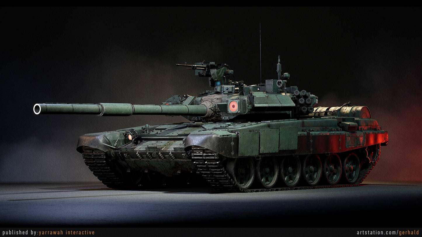 T-90 Battle Tank - Advanced Tank Blueprint