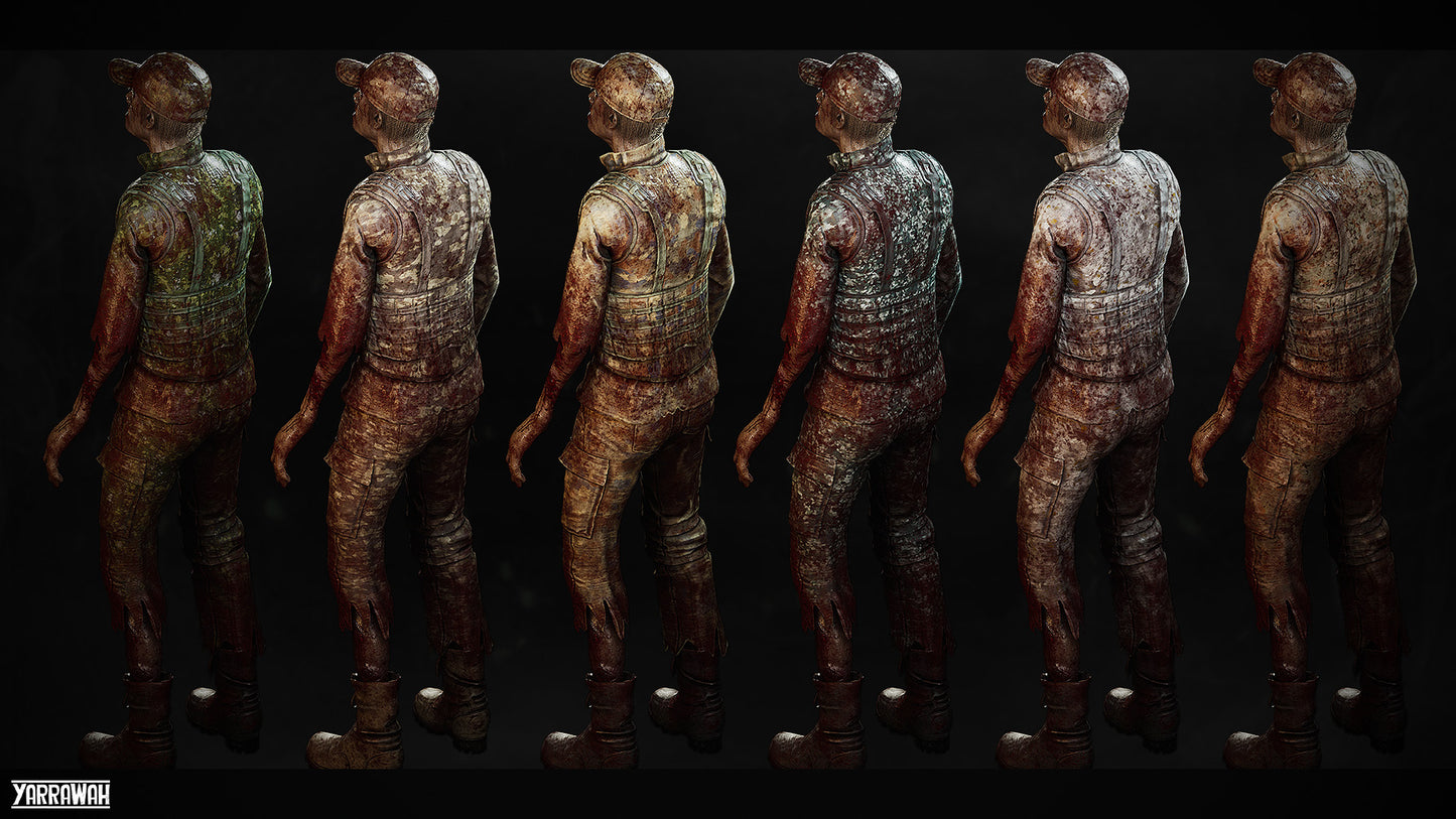 Zombie Collection - Army Male