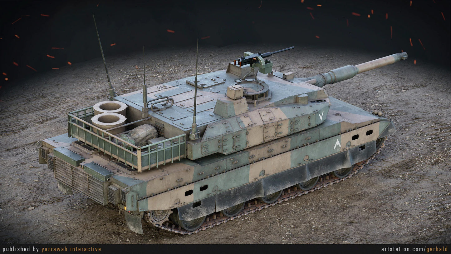 Type 10 Japanese Battle Tank - Advanced Tank Blueprint