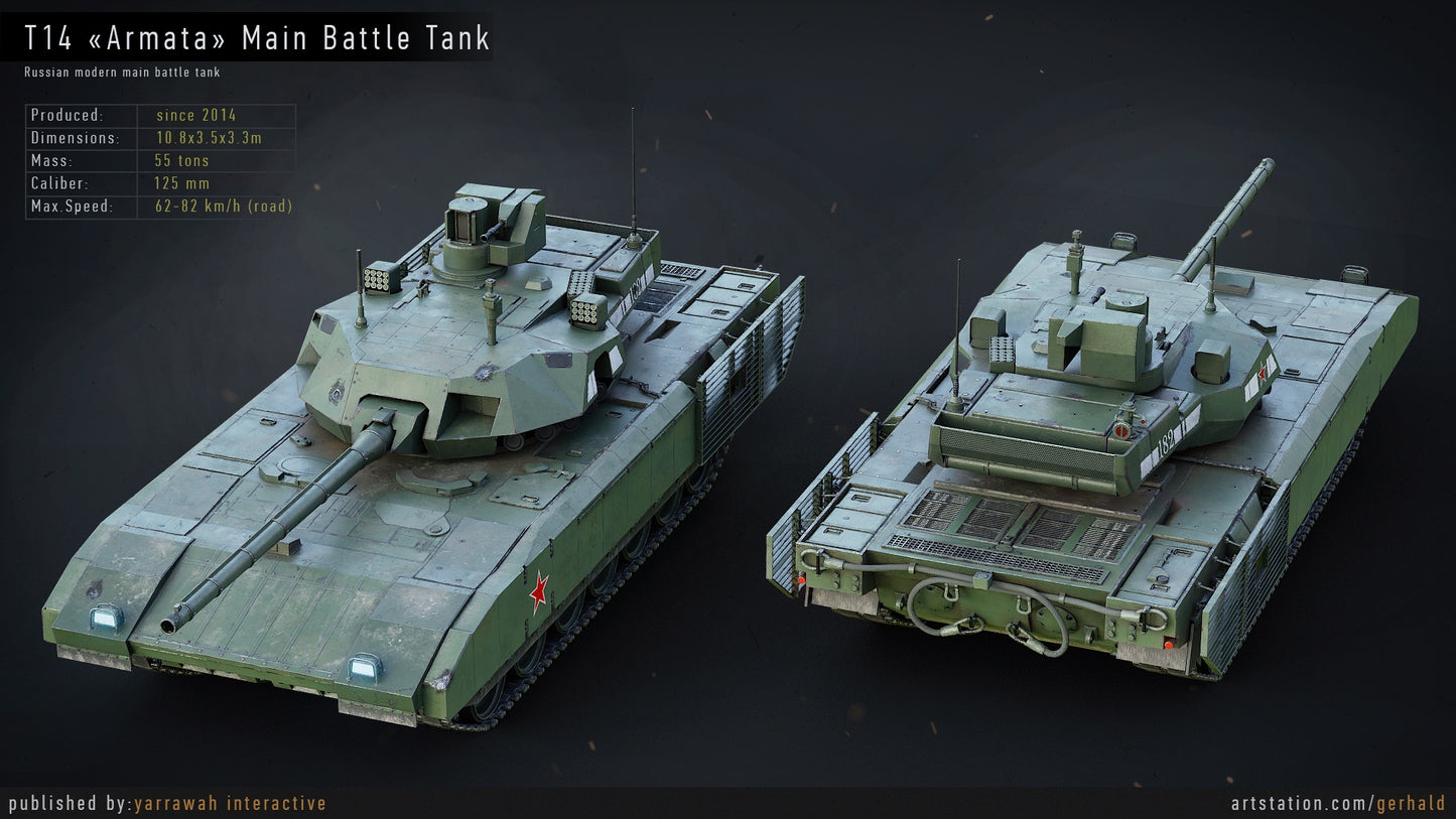 T-14 Armata - Advanced Tank Blueprint