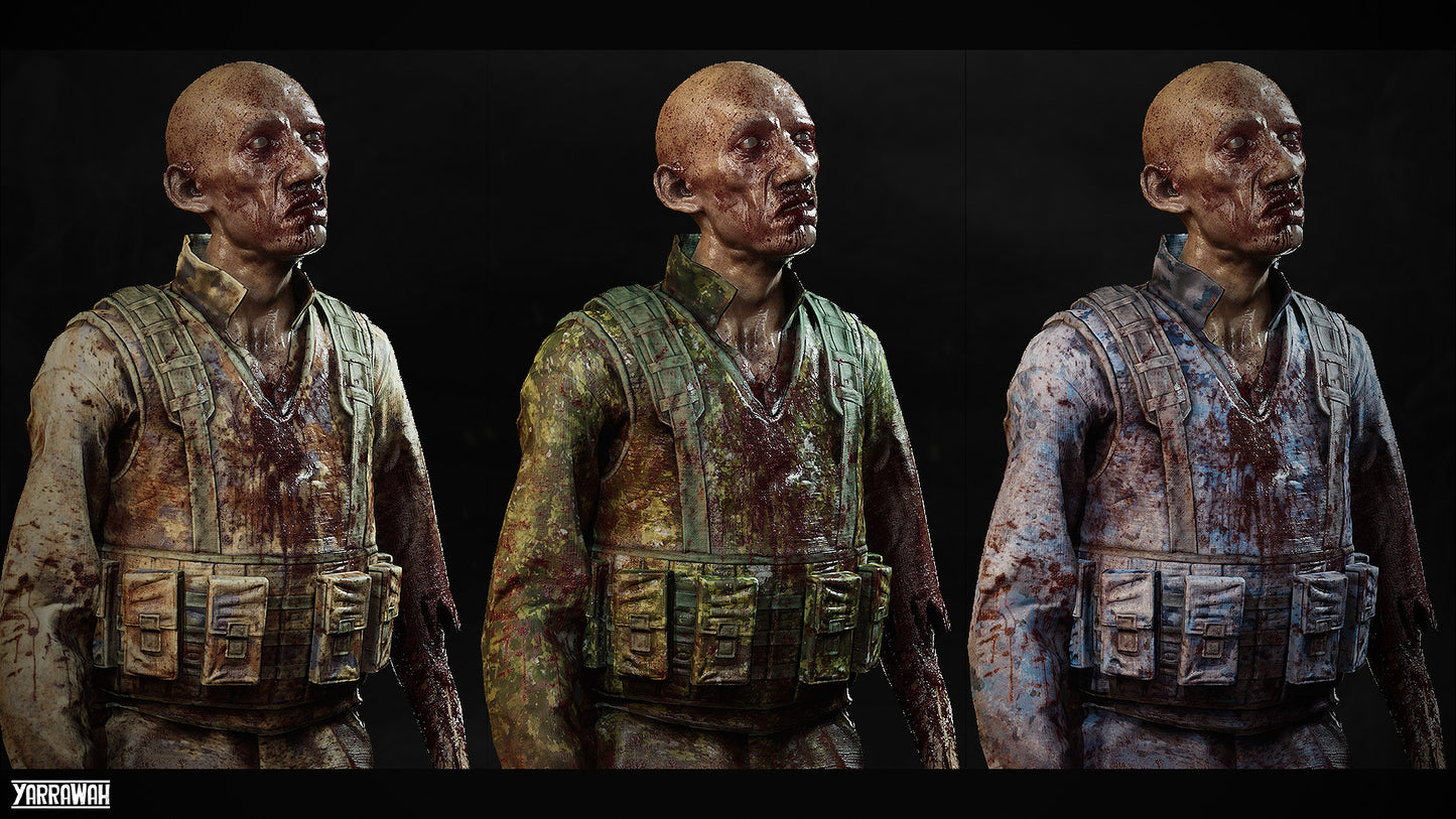 Zombie Collection - Army Male