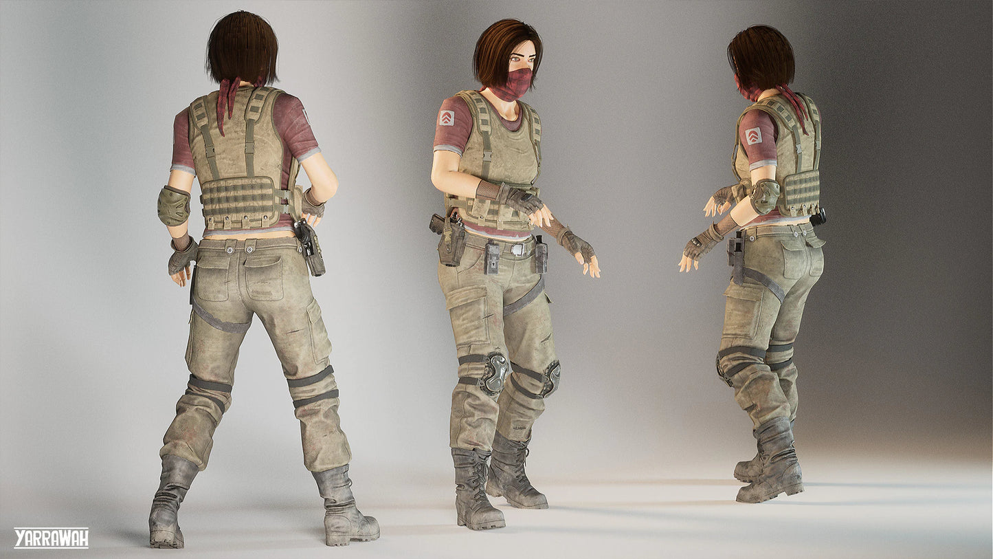 Survival NPC's - Maria and Sarah - Two Pack