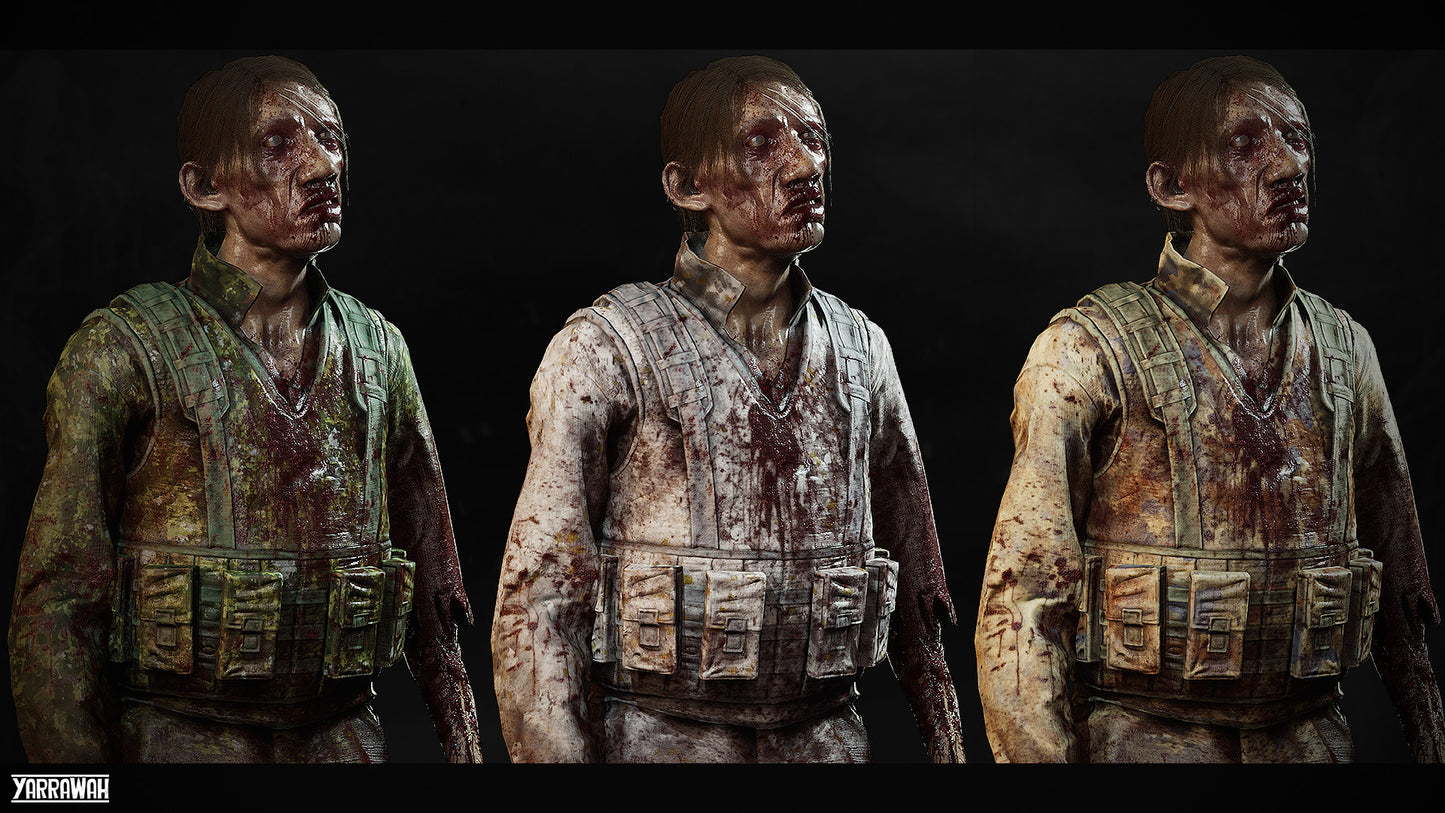 Zombie Collection - Army Male