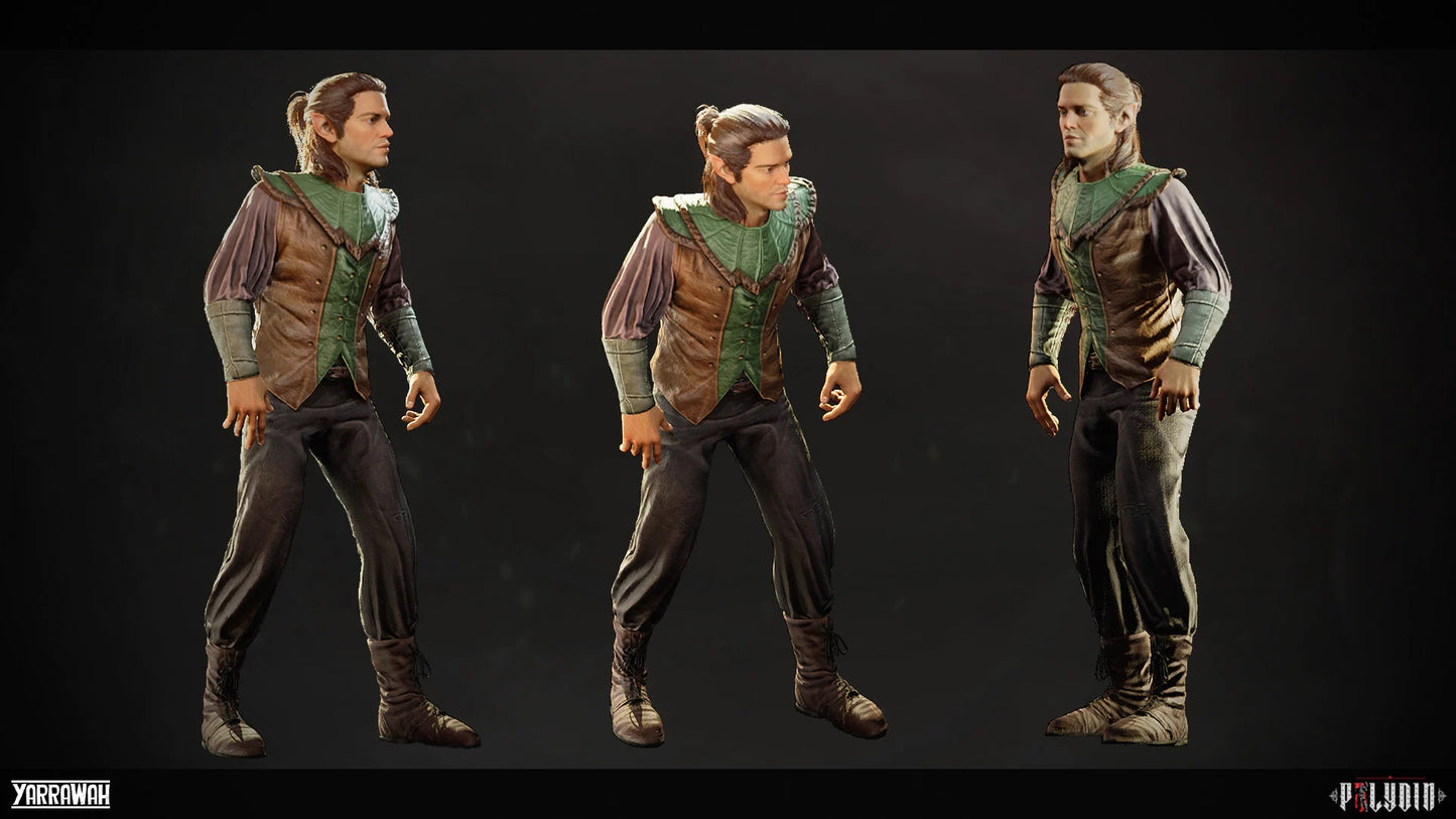 Civilian - Male Elf - Fantasy Elves Collection