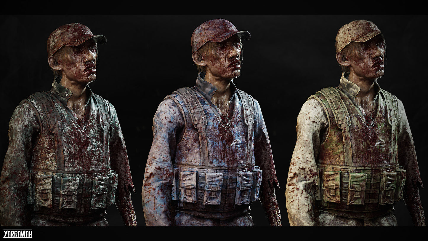 Zombie Collection - Army Male