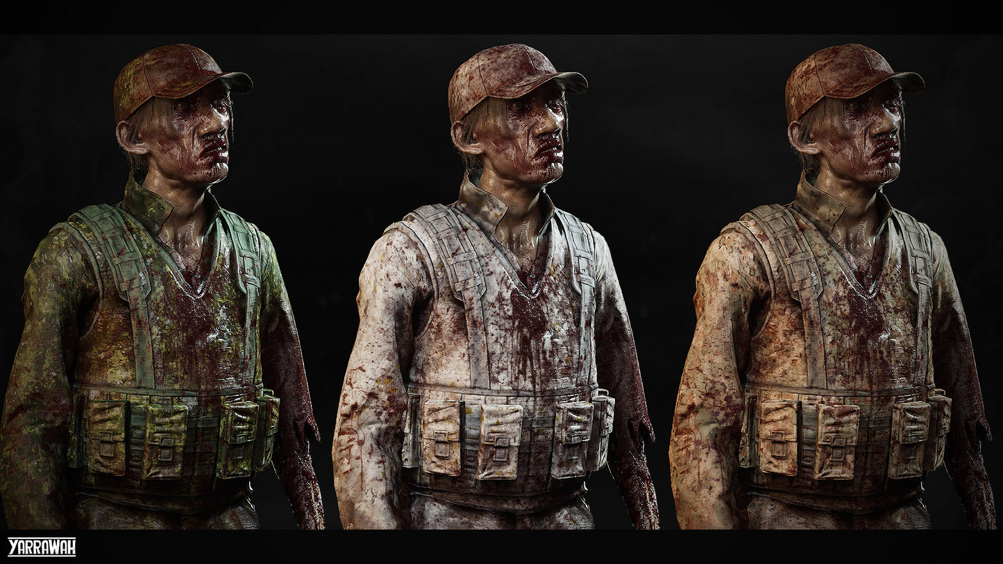 Zombie Collection - Army Male