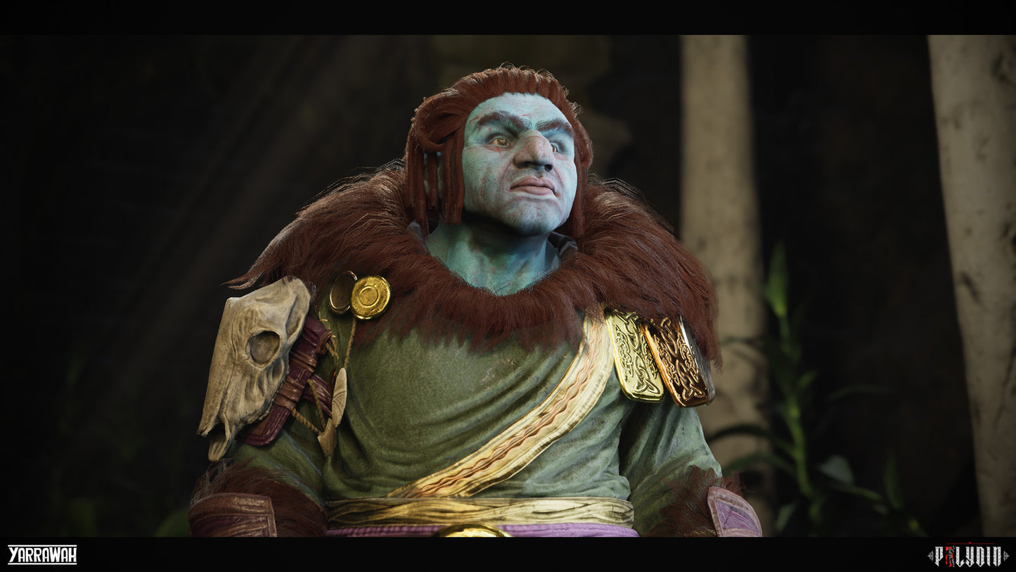 Druid - Male Dwarfs - Fantasy Dwarf Collection
