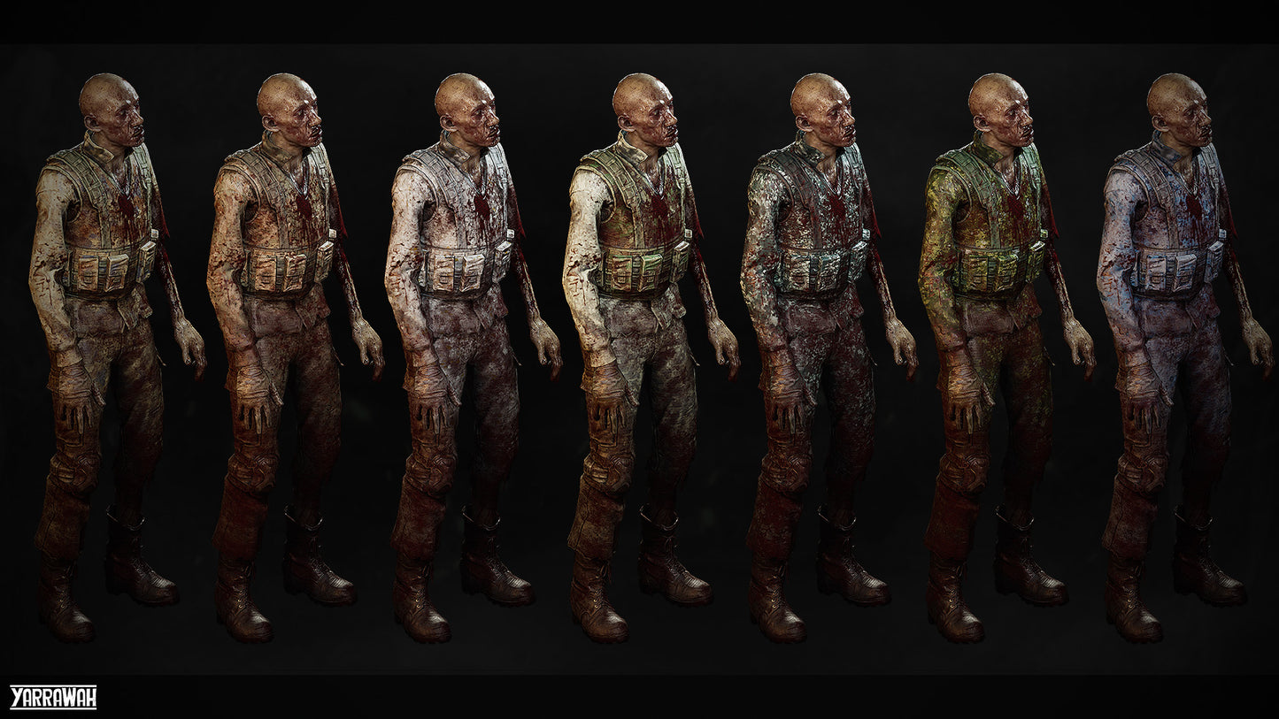 Zombie Collection - Army Male