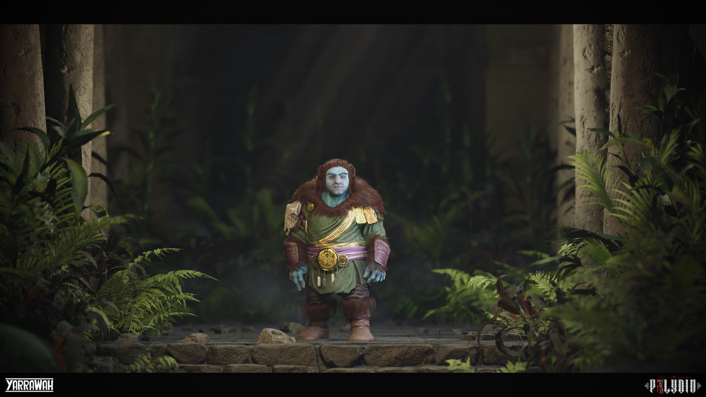 Druid - Male Dwarfs - Fantasy Dwarf Collection