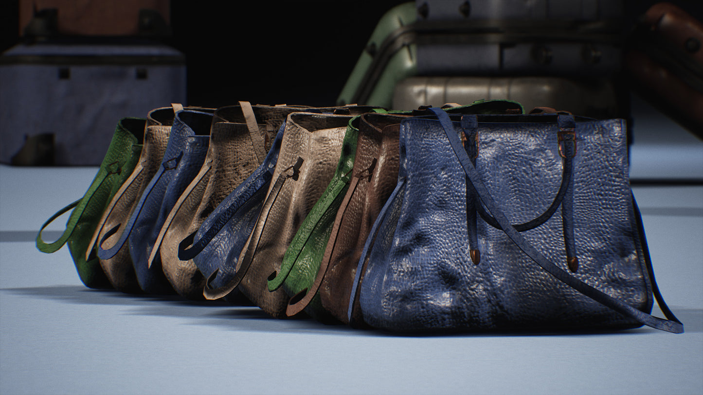 Props - Luggage, Suitcases and Handbags - Vol 1.