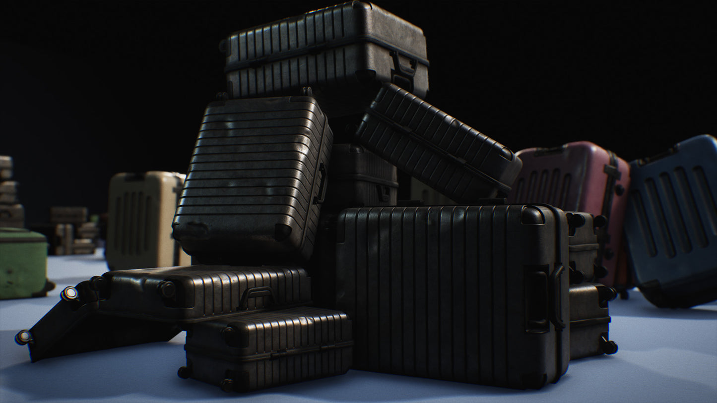 Props - Luggage, Suitcases and Handbags - Vol 1.