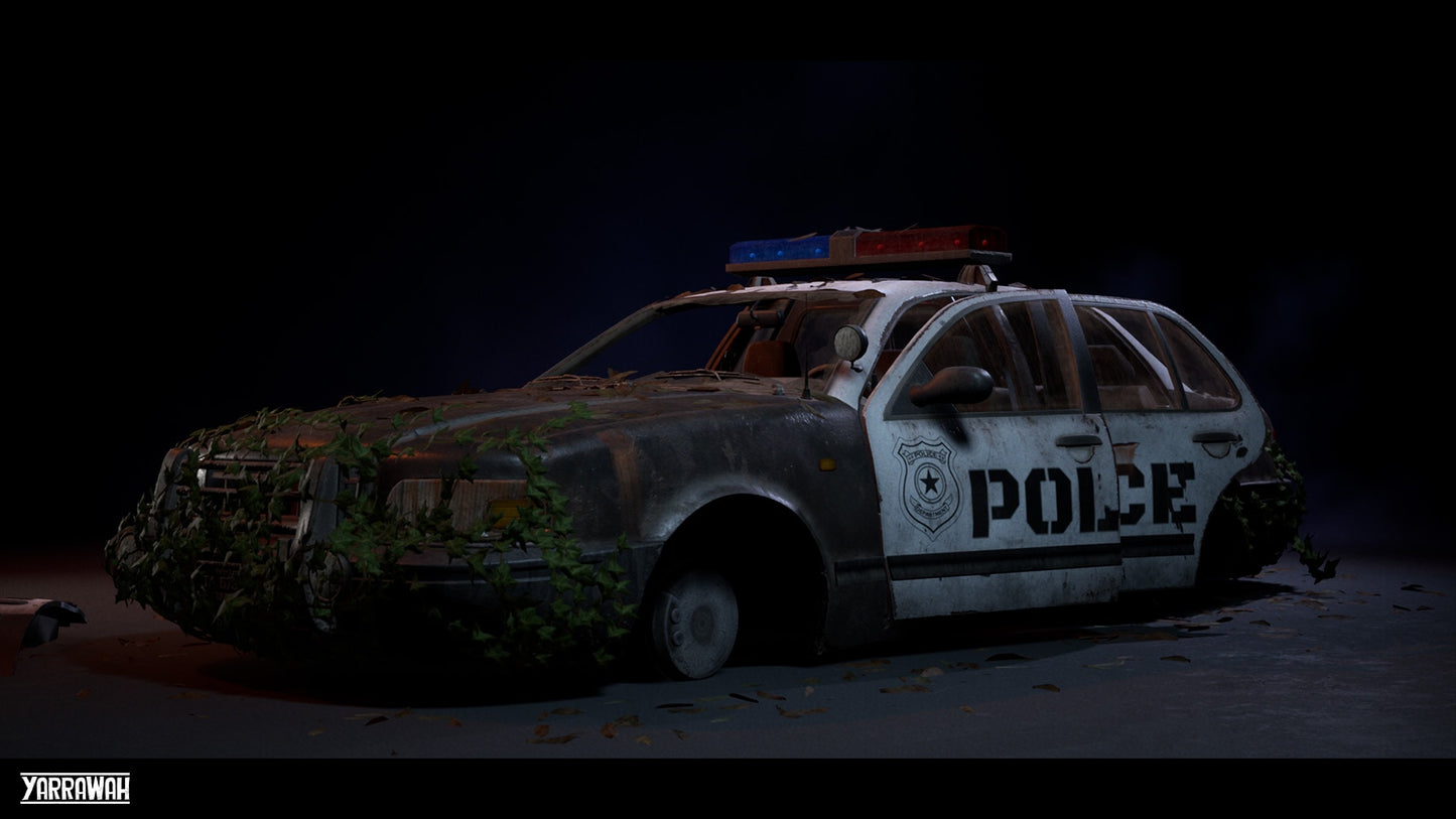 Vehicles - Police Car - Interactable