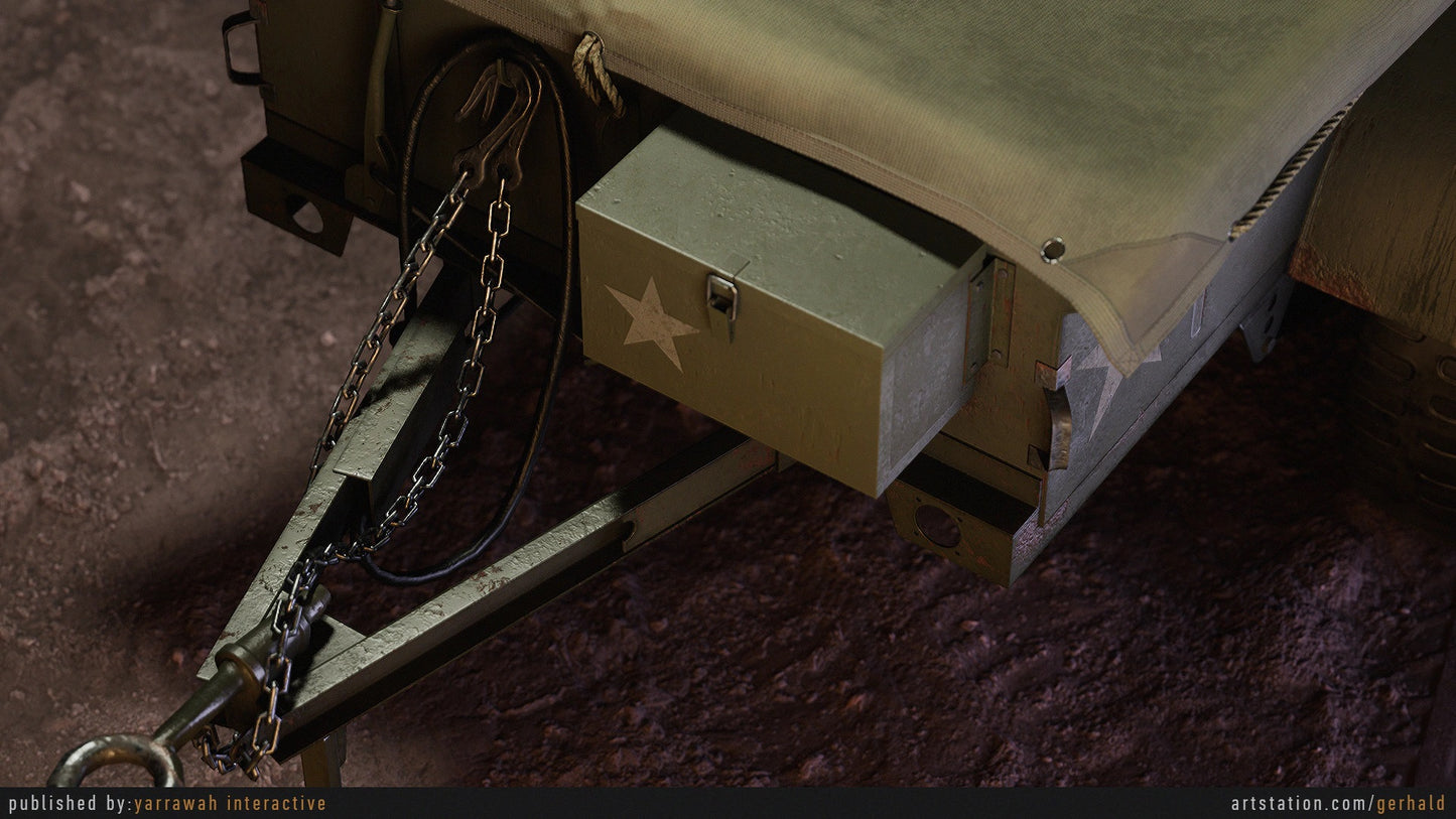 Military Trailer - M100