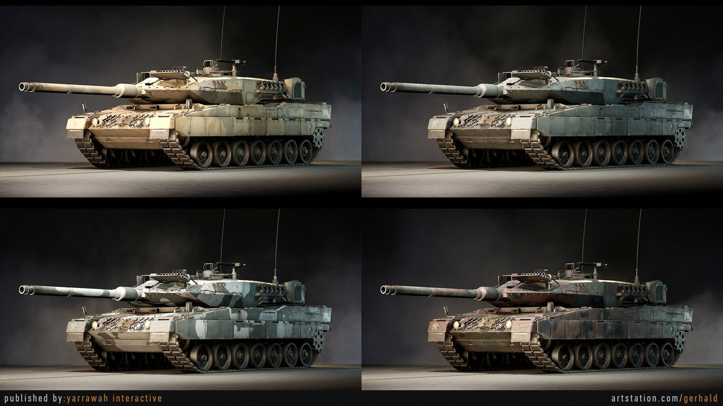 Leopard 2A7 - Advanced Tank Blueprint