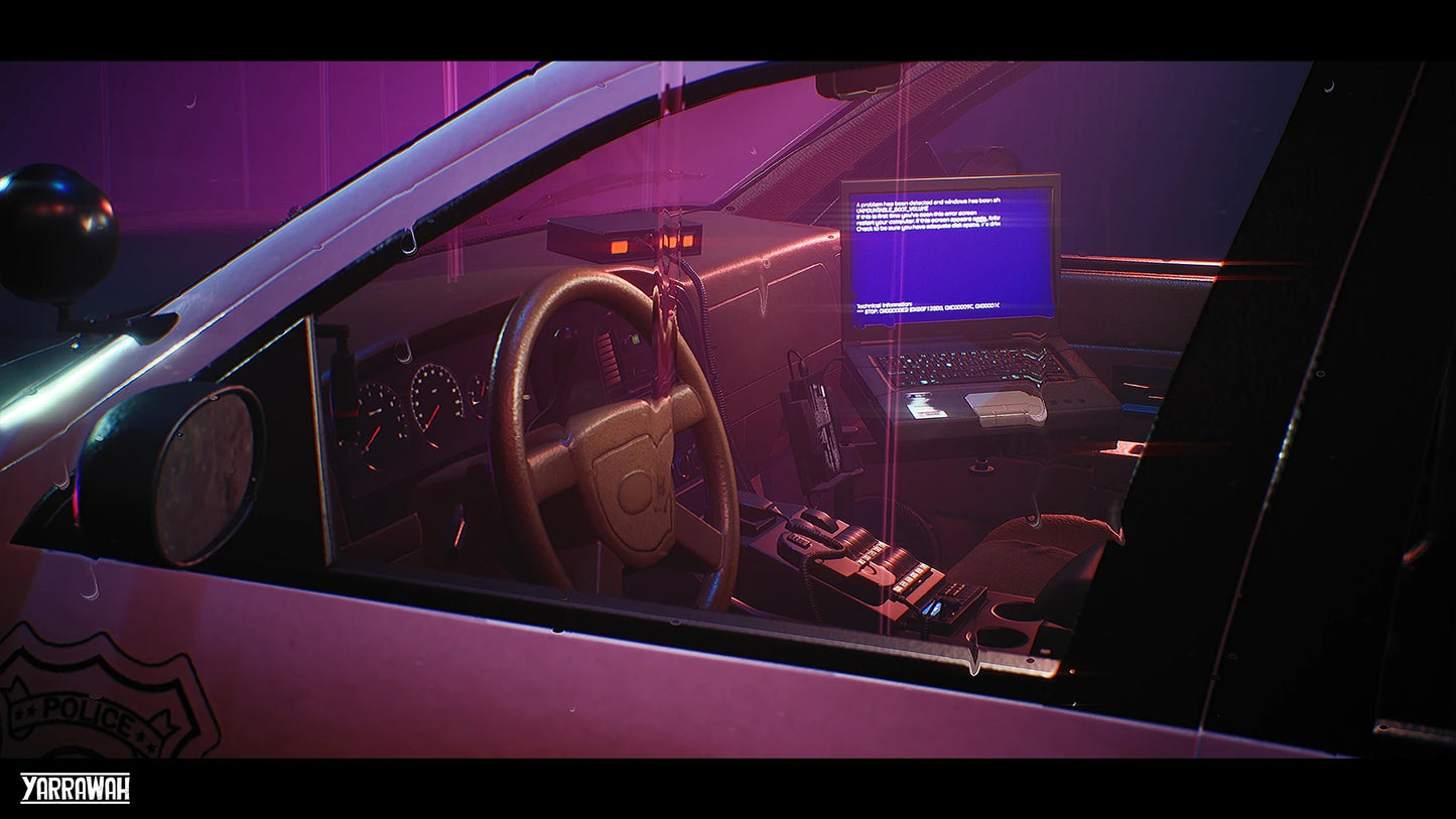 Vehicles - Police Car - Drivable