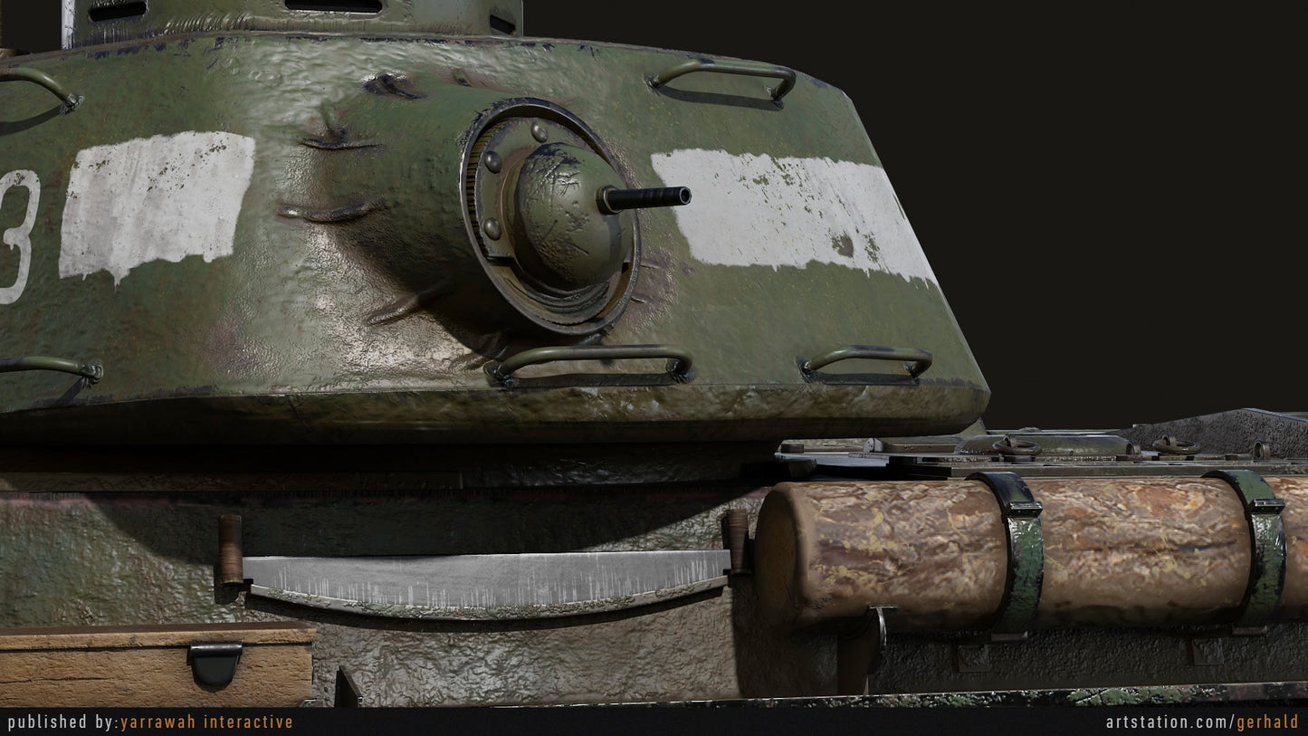 WW2 Tank - IS-2 - Advanced Tank Blueprint