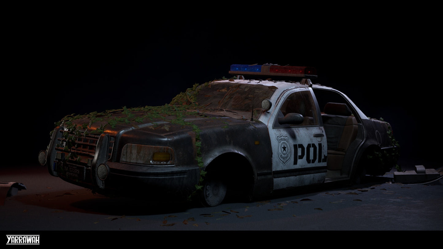 Vehicles - Police Car - Interactable
