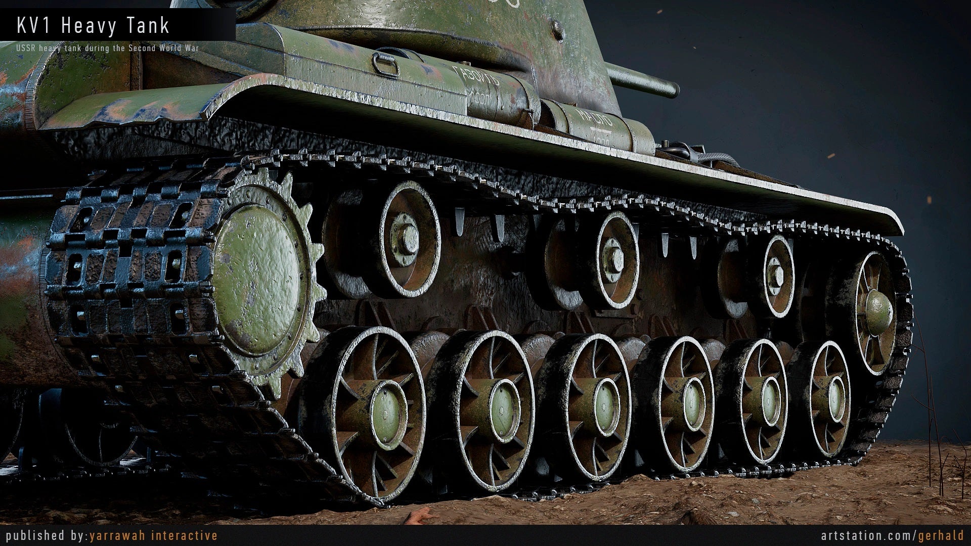 WW2 Tank - KV1 - Advanced Tank Blueprint – Yarrawah Interactive