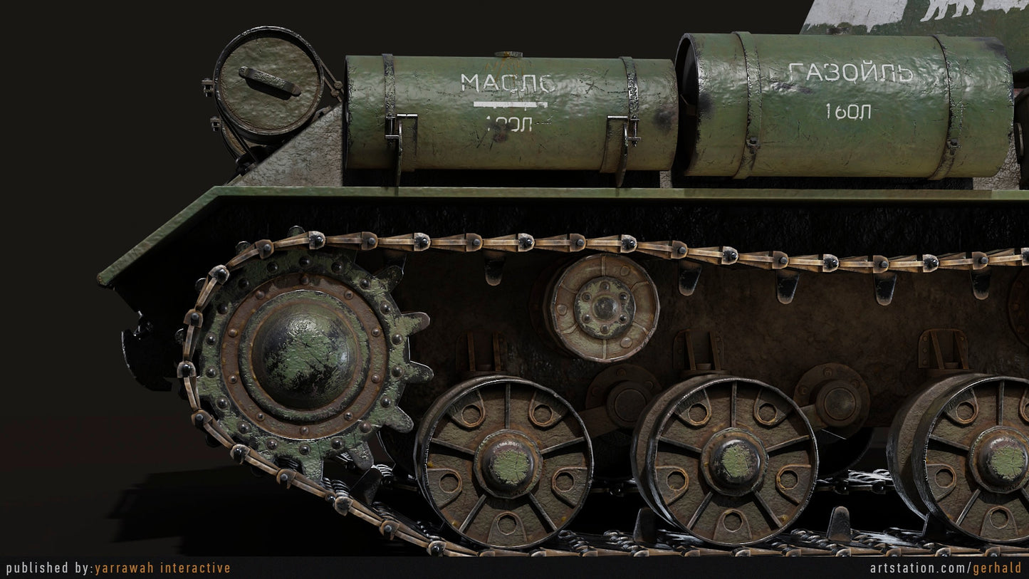 WW2 Tank - IS-2 - Advanced Tank Blueprint