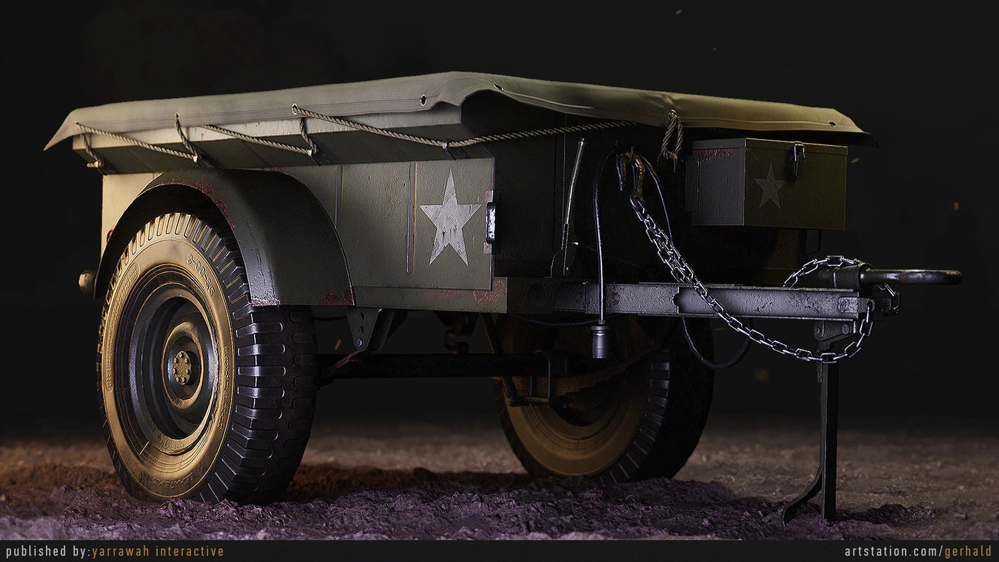 Military Trailer - M100