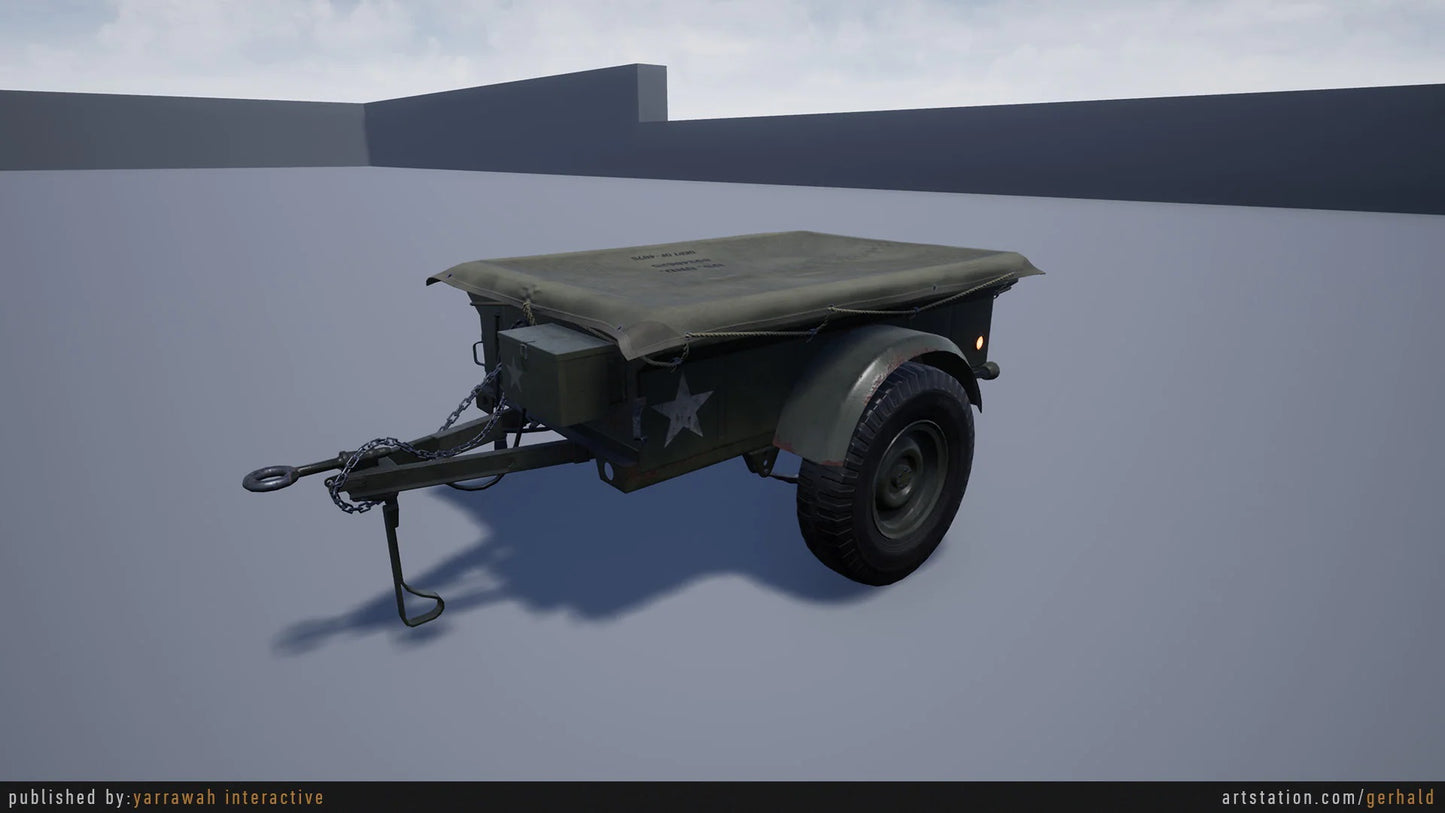 Military Trailer - M100