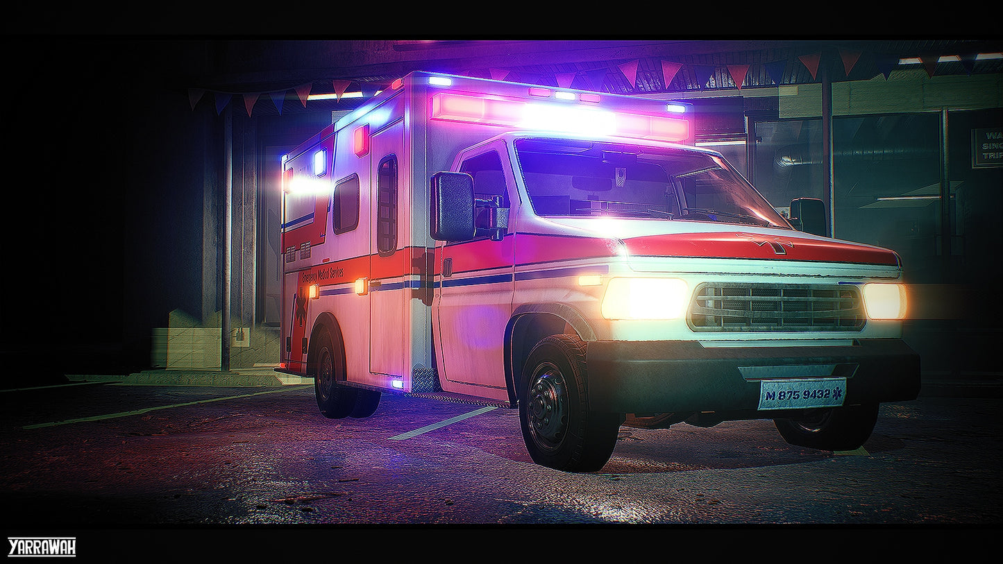 Vehicles - Ambulance - Drivable