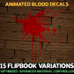 Effects - Stylized Animated Blood Decals