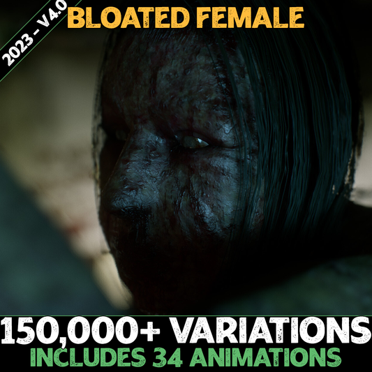 Zombie Collection - Bloated Female