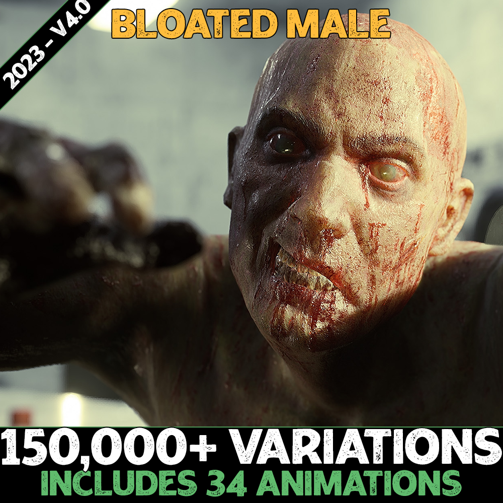 Zombie Collection - Bloated Male
