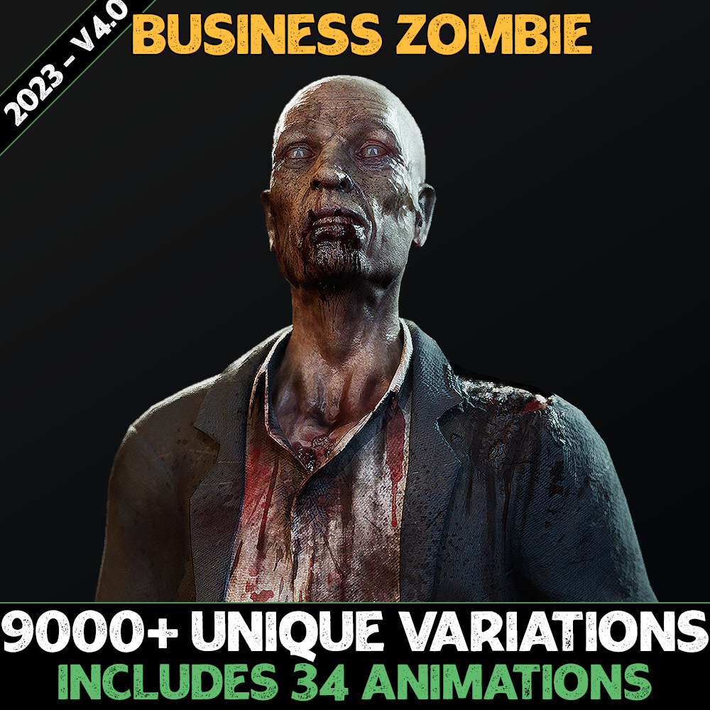 Zombie Collection - Business Male