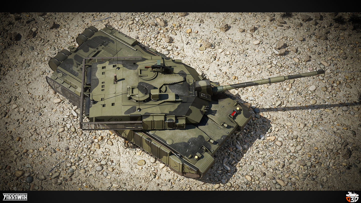 Challenger 2 - Advanced Tank Blueprint