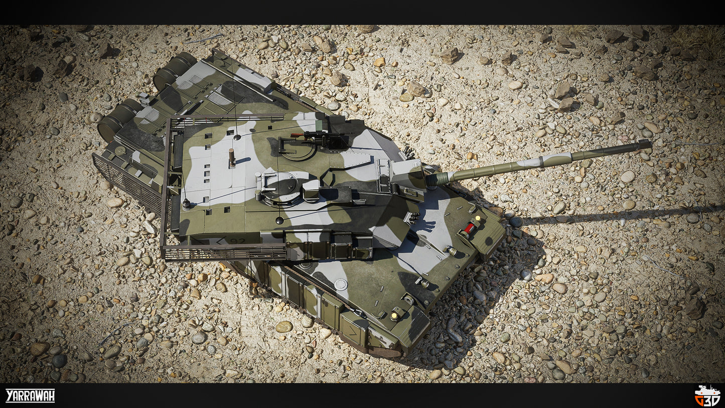 Challenger 2 - Advanced Tank Blueprint