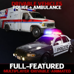 Emergency Vehicles - Drivable