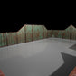 Props - Modular Suburban Metal Fence