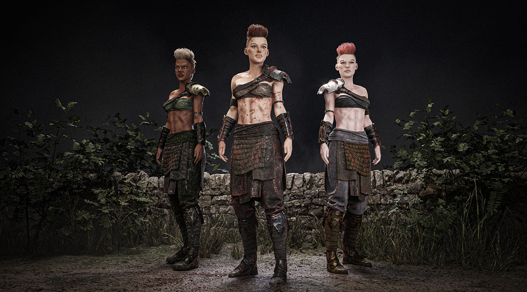 Modular Mercenary - Female Humans - Fantasy Collection