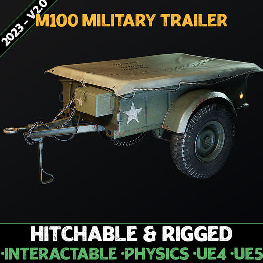 Military Trailer - M100